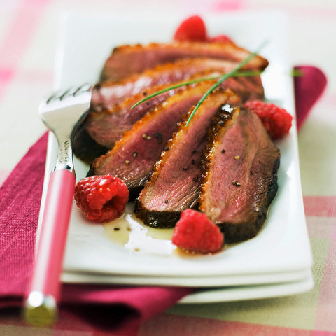 Duck breast with honey --- Image by © Poisson d'Avril/photocuisine/Corbis