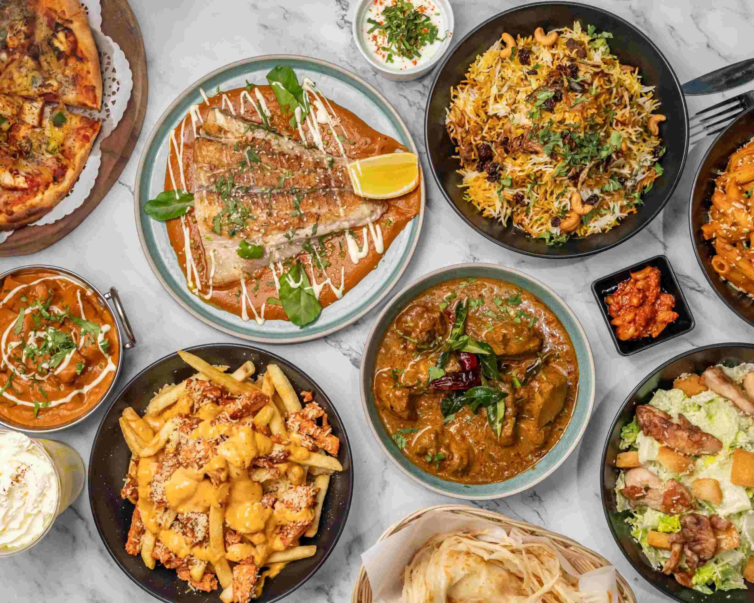 The Black Wolf Cafe food